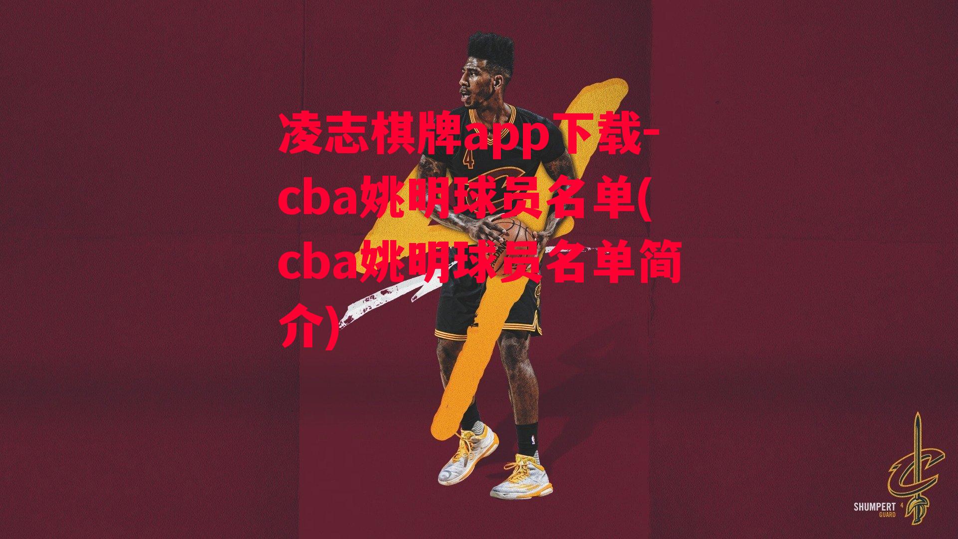 cba姚明球员名单(cba姚明球员名单简介)